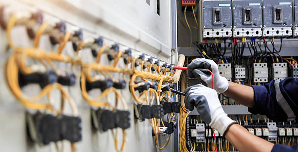 Professional Electrician technician working in Collings Lakes, NJ